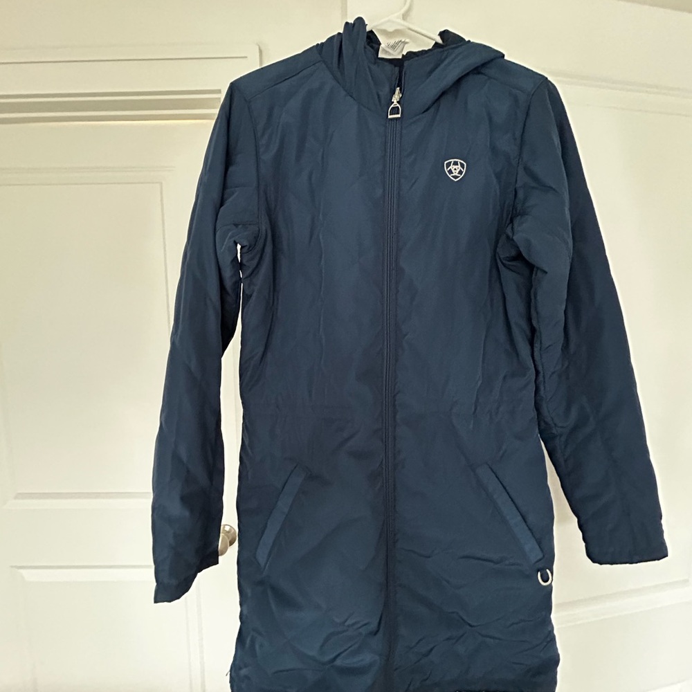 Ariat NWOT Women’s Quilt insulated wind/water resistant jacket - Navy Medium